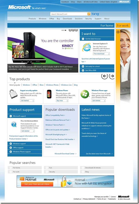 Microsoft Corporation- Software, Smartphones, Online, Games, Cloud Computing, IT Business Technology, Downloads